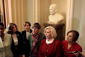 Rep. Suzanne Bonamici (D-Ore.), second from right.