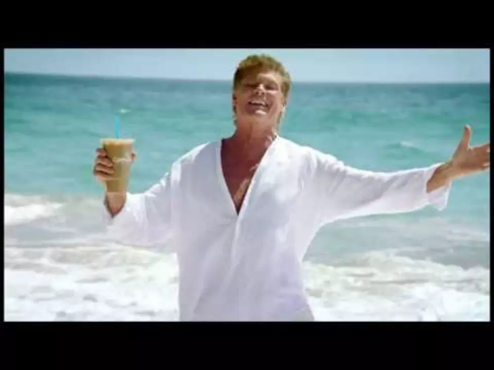 David Hasselhoff has a new Commercial (video)