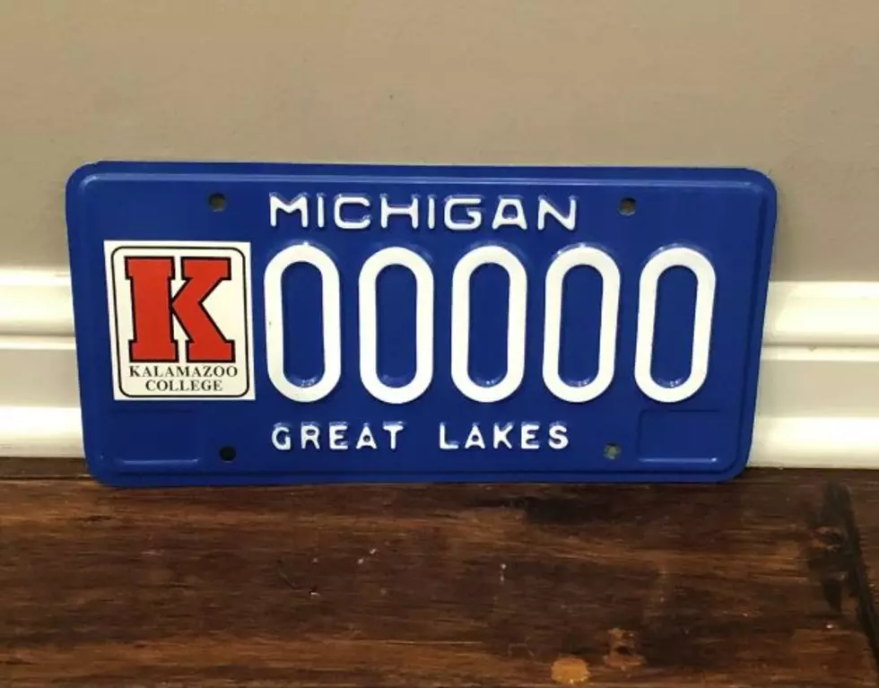 This is Almost Certainly the Most Rare License Plate Ever Issued by Michigan